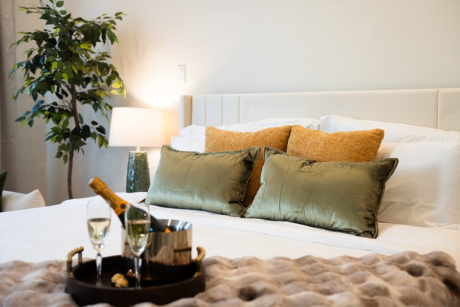 A peaceful retreat for a restful night's sleep.