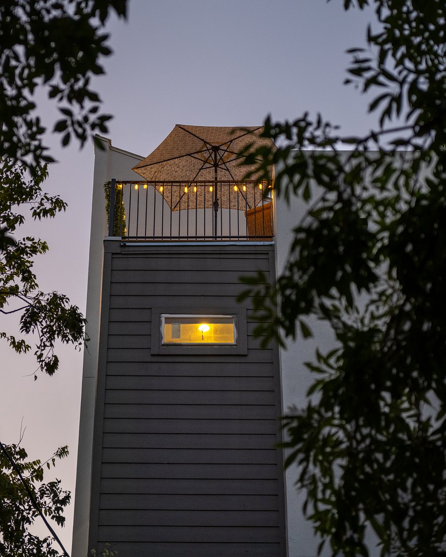 Enjoy city views from your private balcony.