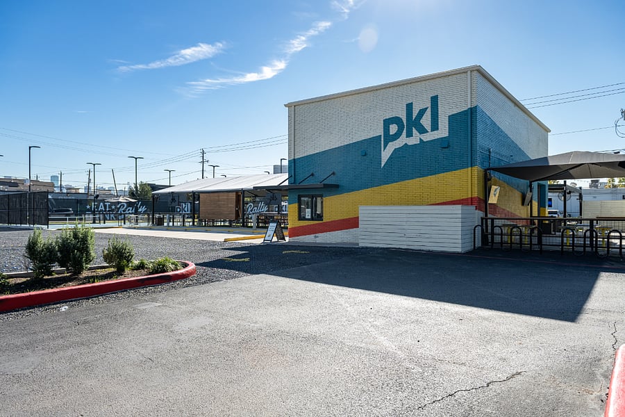 Pickleball, anyone?  PKL Social is just a short walk (0.5 miles) from the house