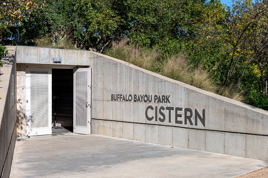 Discover the hidden gem of Buffalo Bayou Park: the Cistern. It's a short (2 miles) from the house