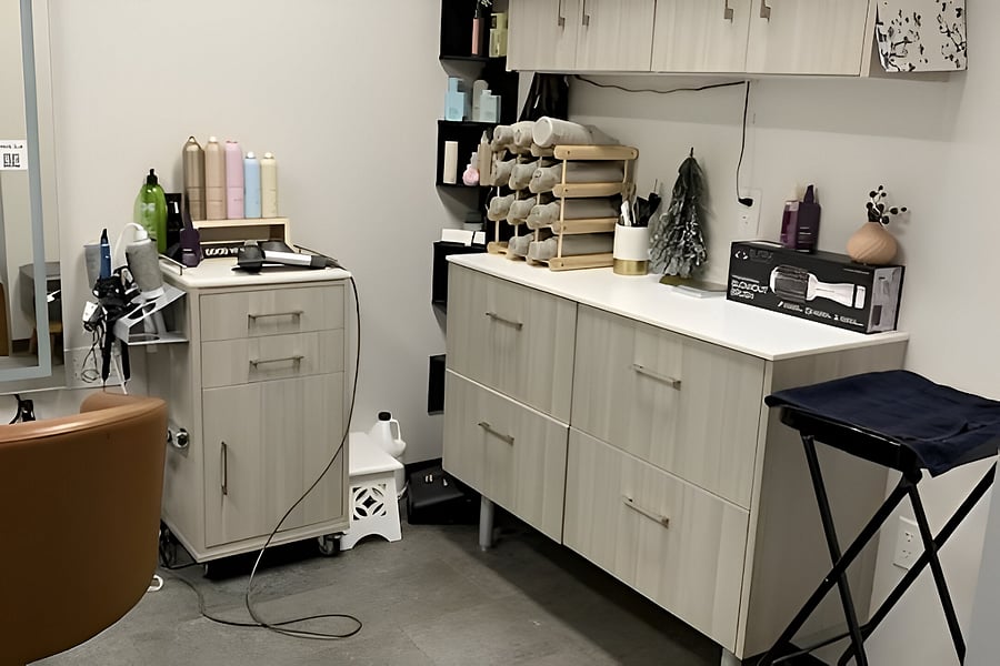 Sola Salons offers a variety of hair and beauty services. Located a short  (1.6 miles) from the house
