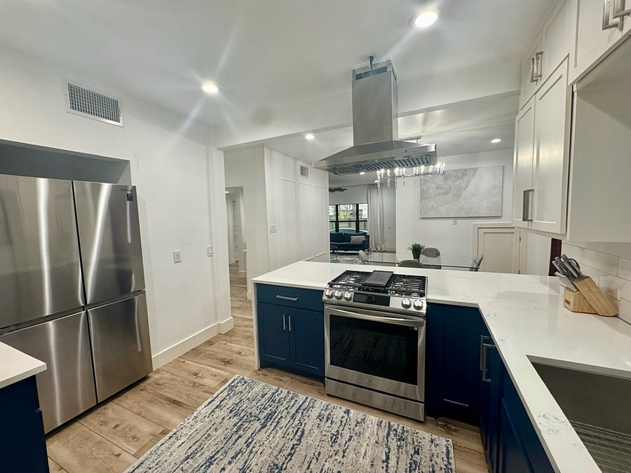 Kitchen with Gas Range