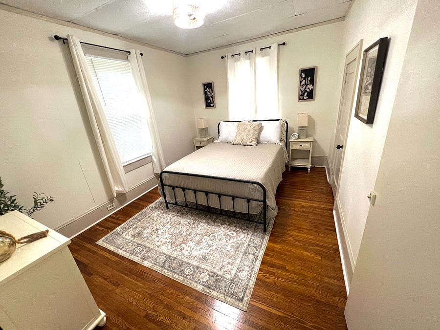 Queen bed