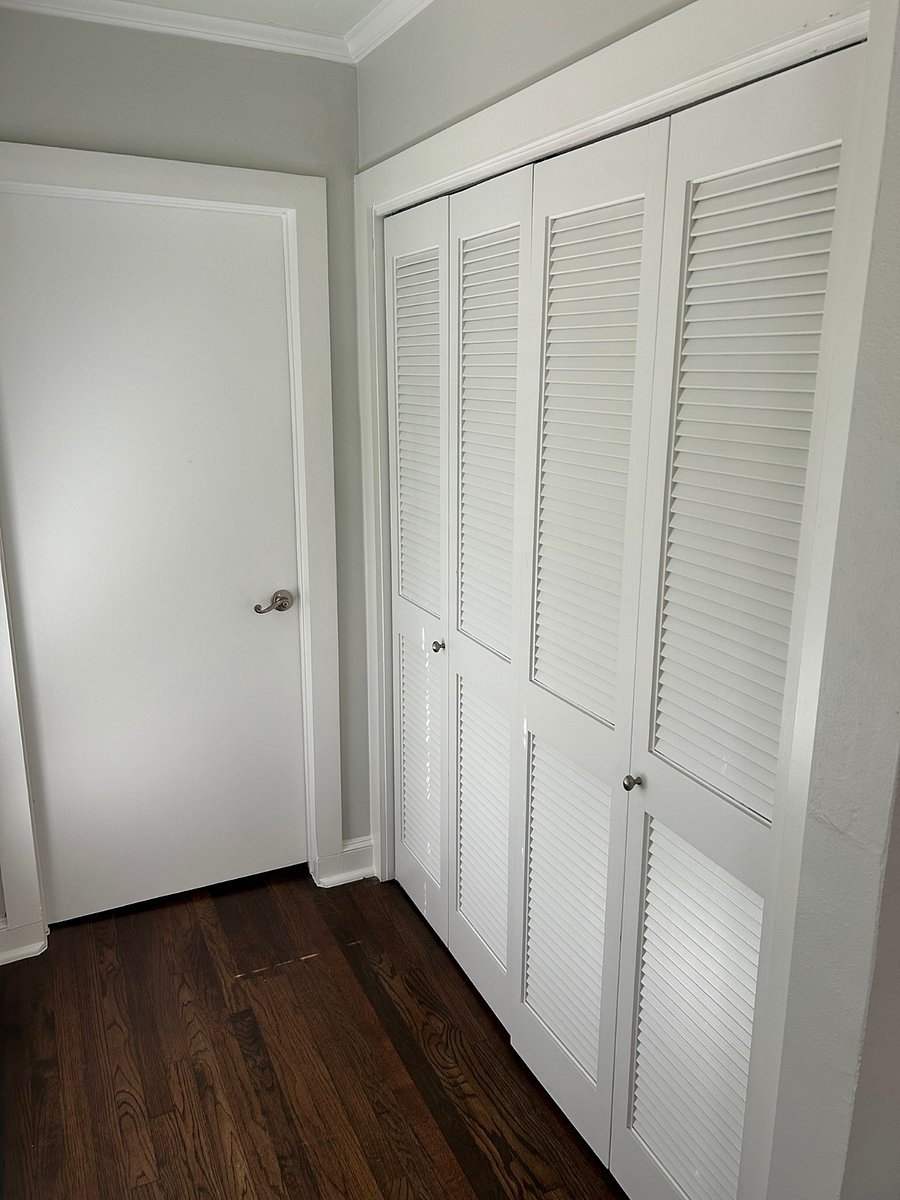 Washer & Dryer closet - closed