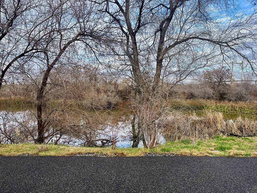 1/2mile away at Columbia River