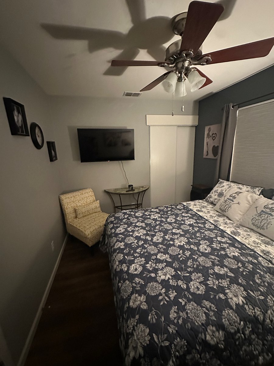 Renters bedroom