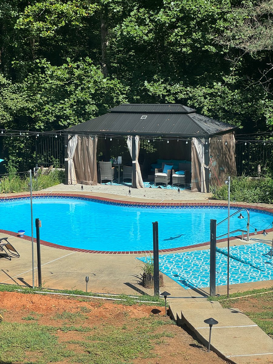 Poolside cabana