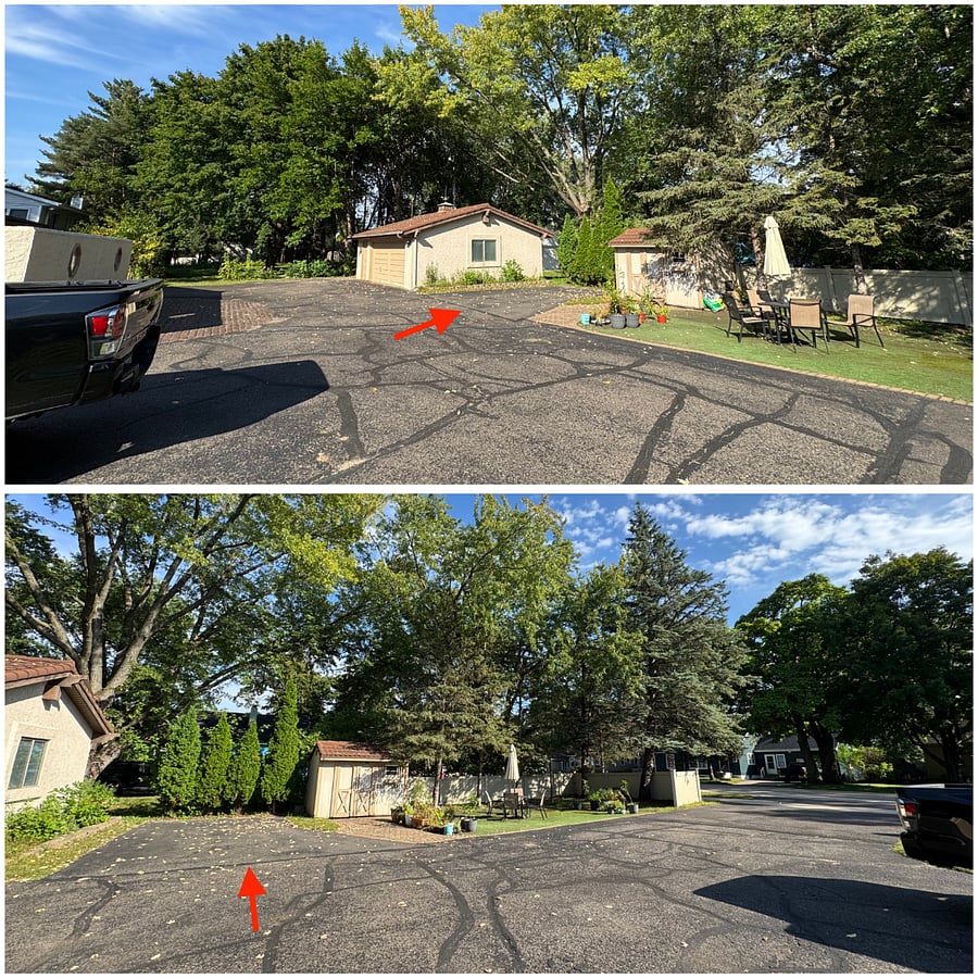 Dedicated parking spot in a large backyard driveway, so you don't have to worry about parking on the street. If the detached garage is vacant, you'll also have the option to park there.