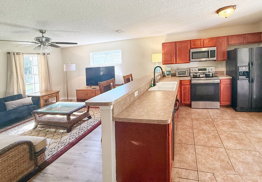 Family Room & Kitchen