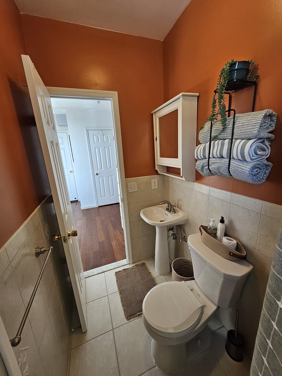 New toilet and sink faucets