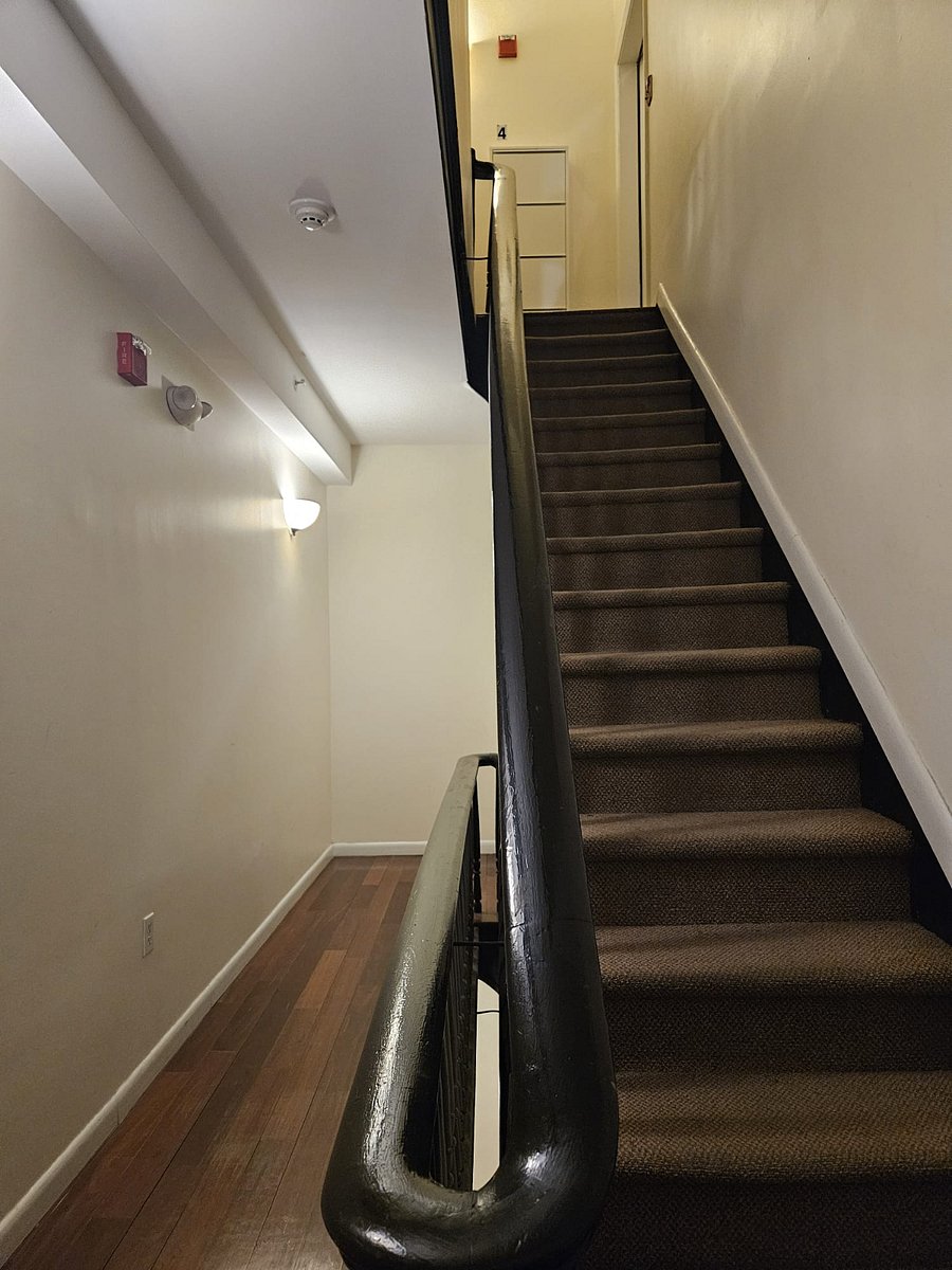 Your potential home on the top floor, 4th floor. 