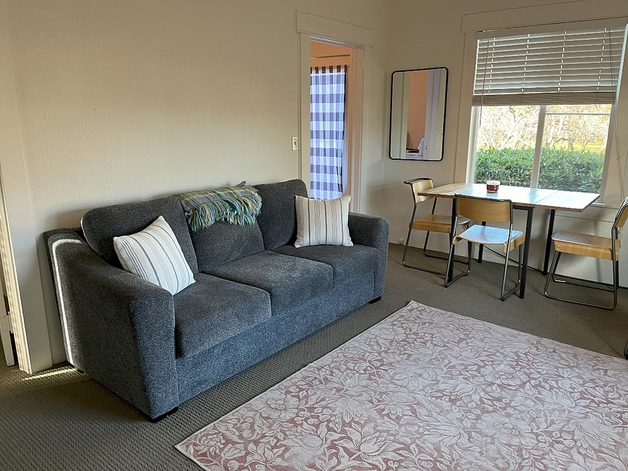 Sofa in living area