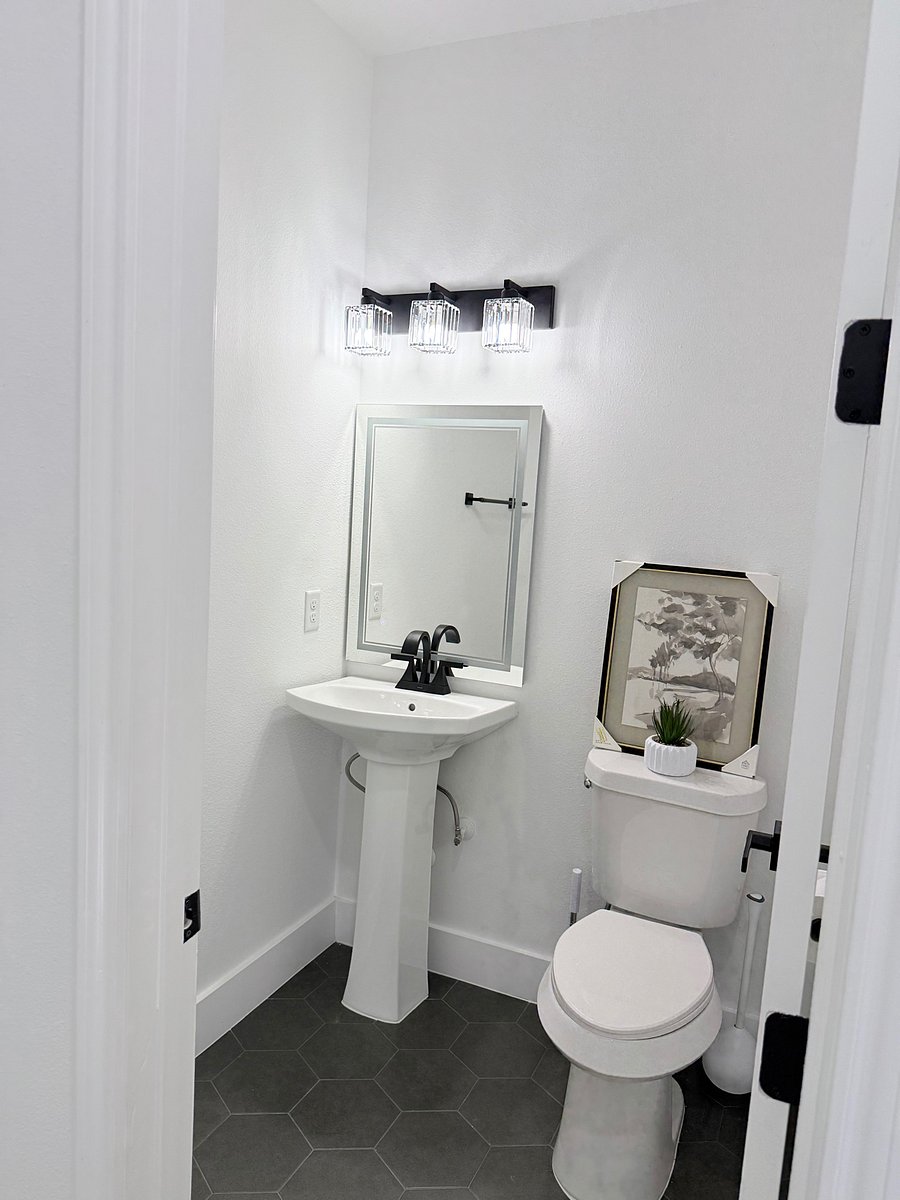 Powder Room 2nd flr