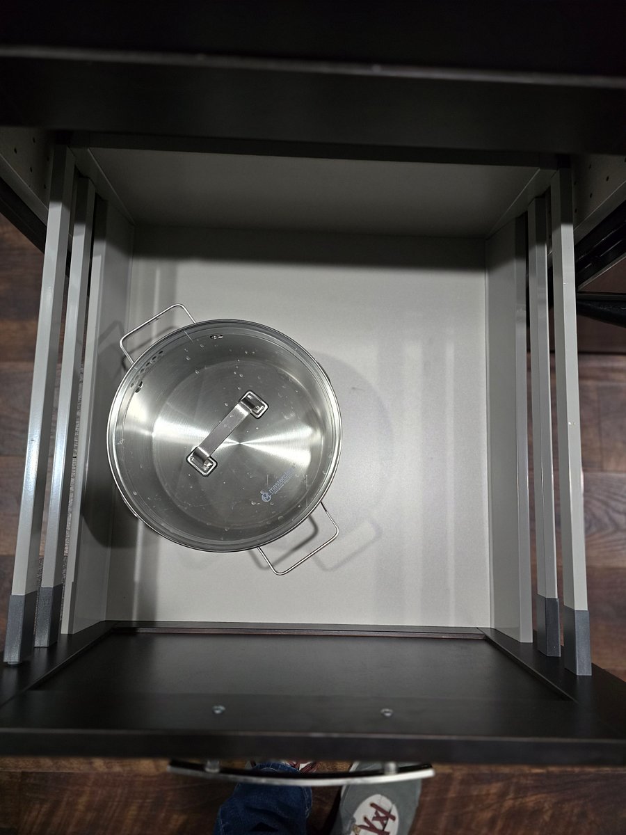 Kitchen pots and pans