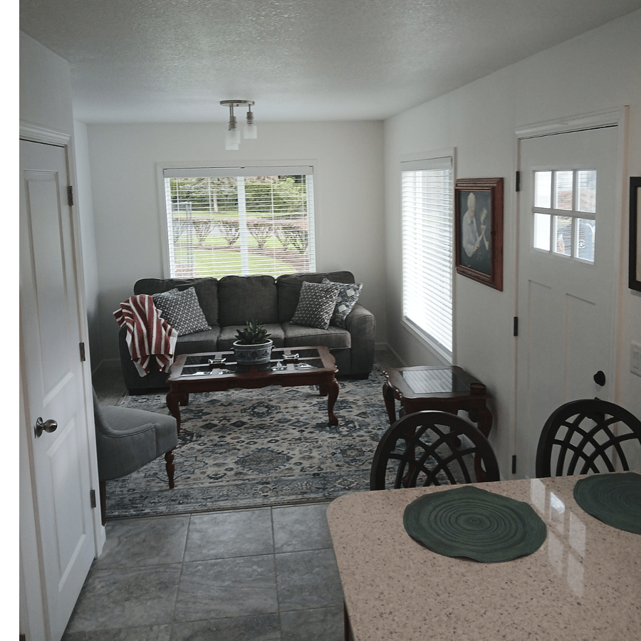 Living room area.