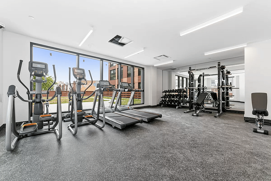 Gym on 2nd floor. Key Fob required for entry.