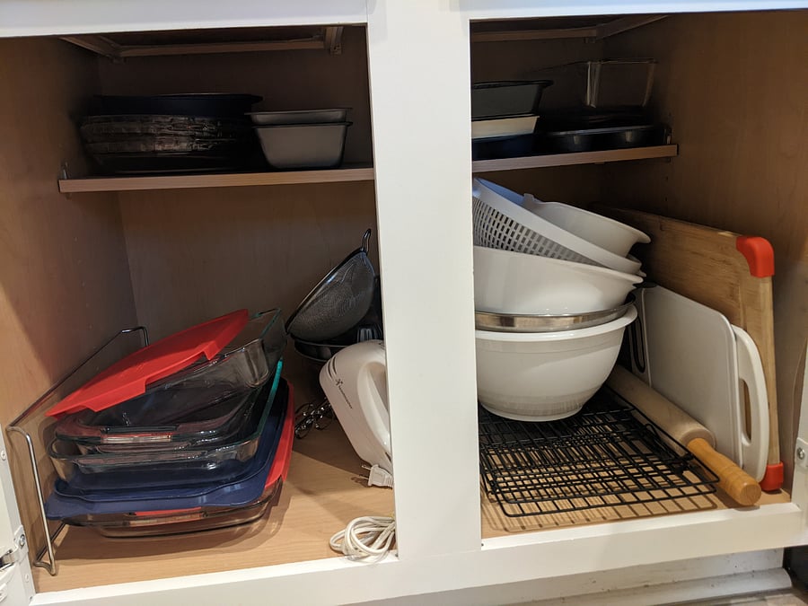 Fully Stocked kitchen with everything you could need for a short or long term stay