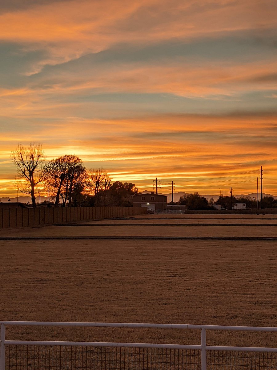 Sunset view from the neighborhood