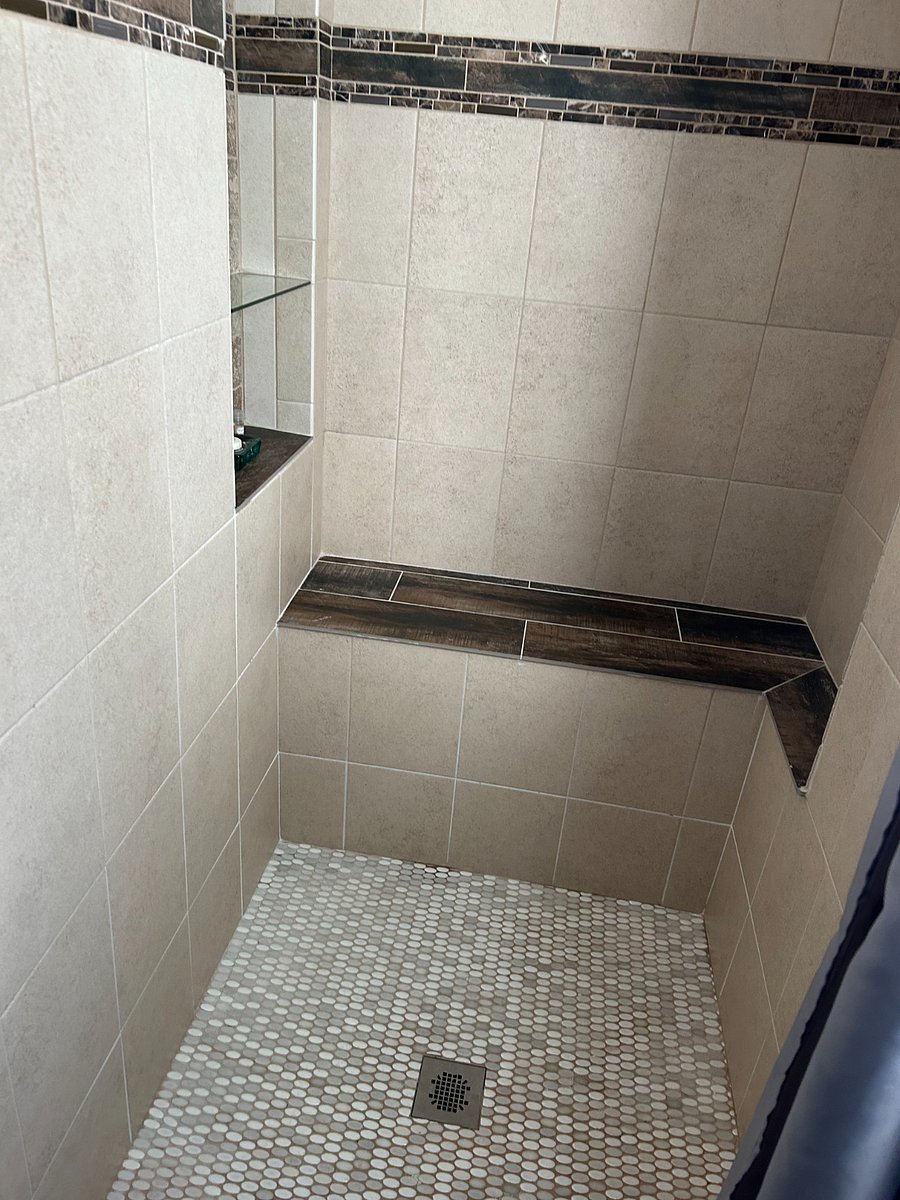 Walk in new shower
