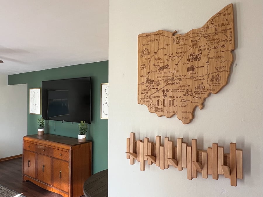 Hang your coat or bag, and welcome to Ohio!