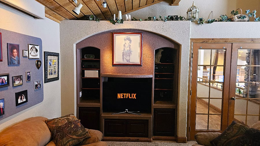 Theatre Room with 9-Speaker Surround Sound