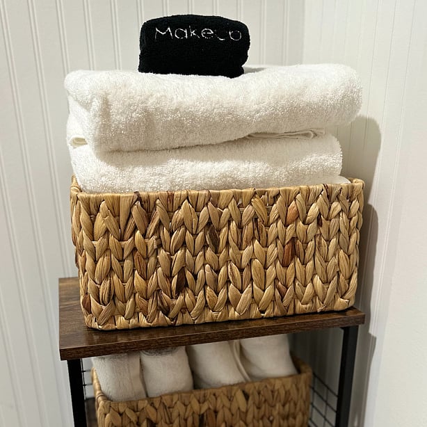 Fully stocked with bath and hand towels. Hairdryer available as well.
