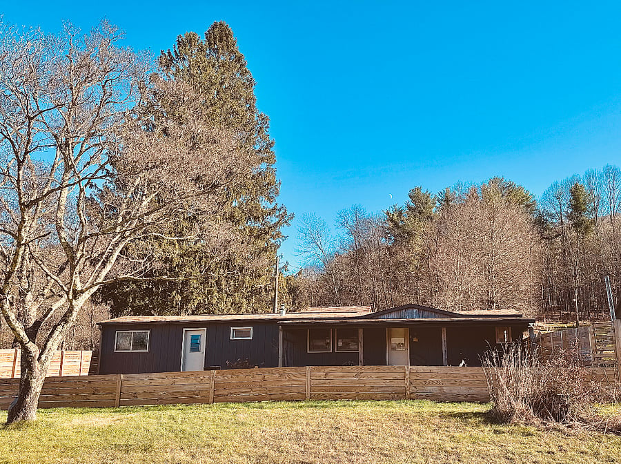 From Church Hollow road front