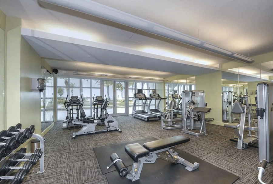 Gym on 4th floor