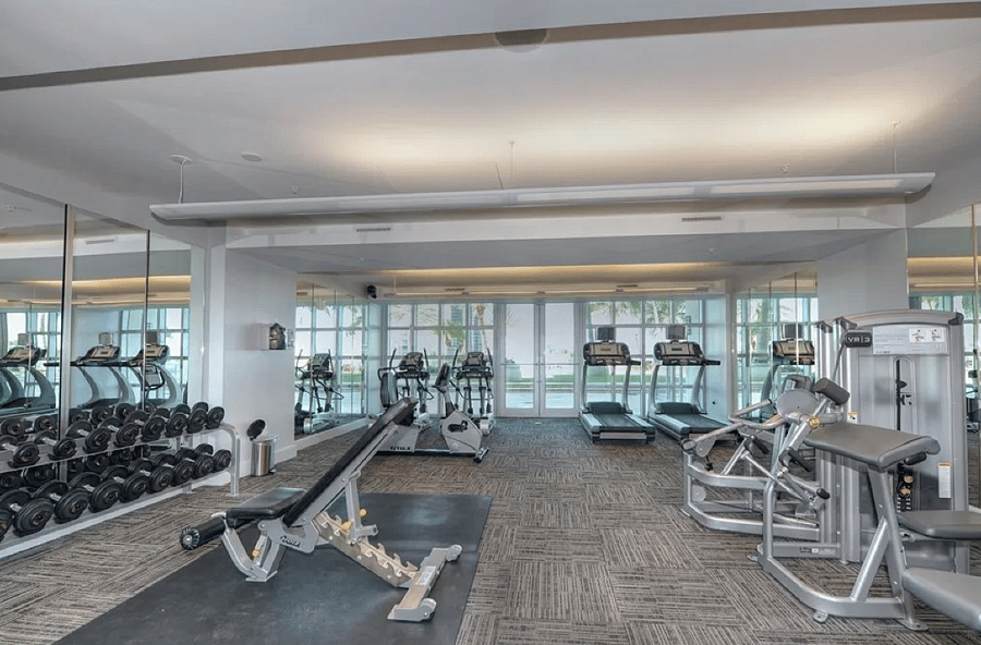 Gym on 4th floor