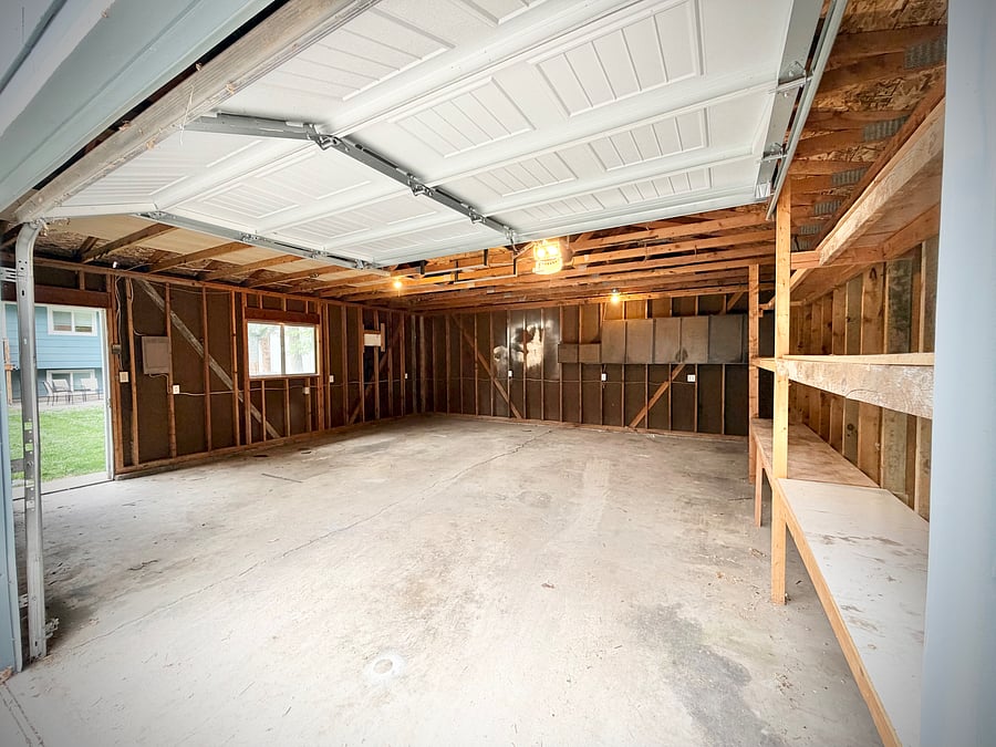 Inside of the Garage