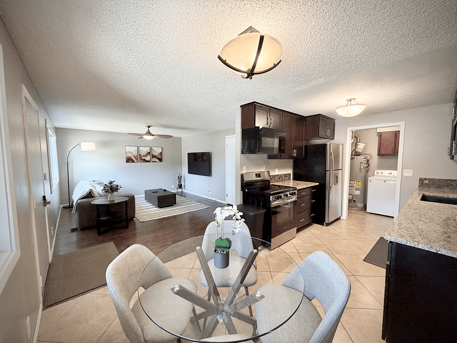 Dining, Kitchen, Livingroom