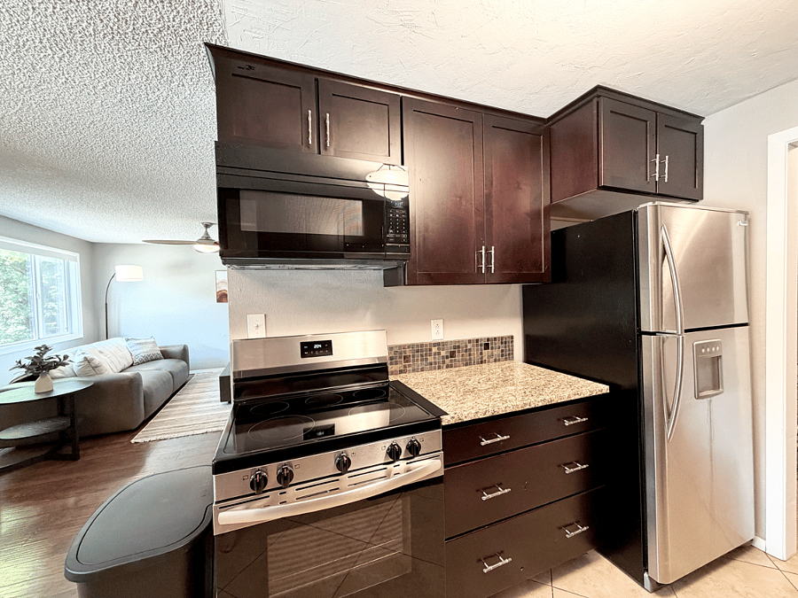 Kitchen and Livingroom