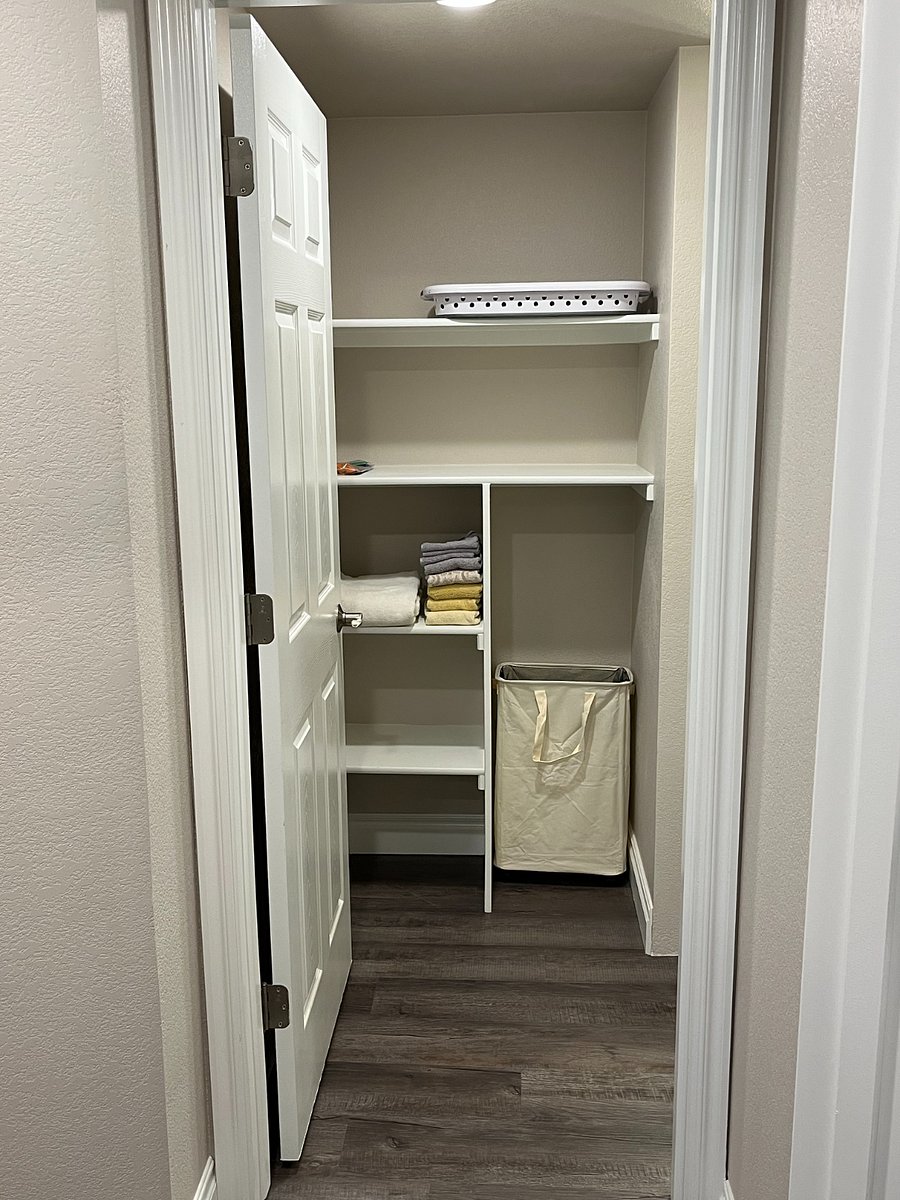 Linen Closet & Storage in Bathroom