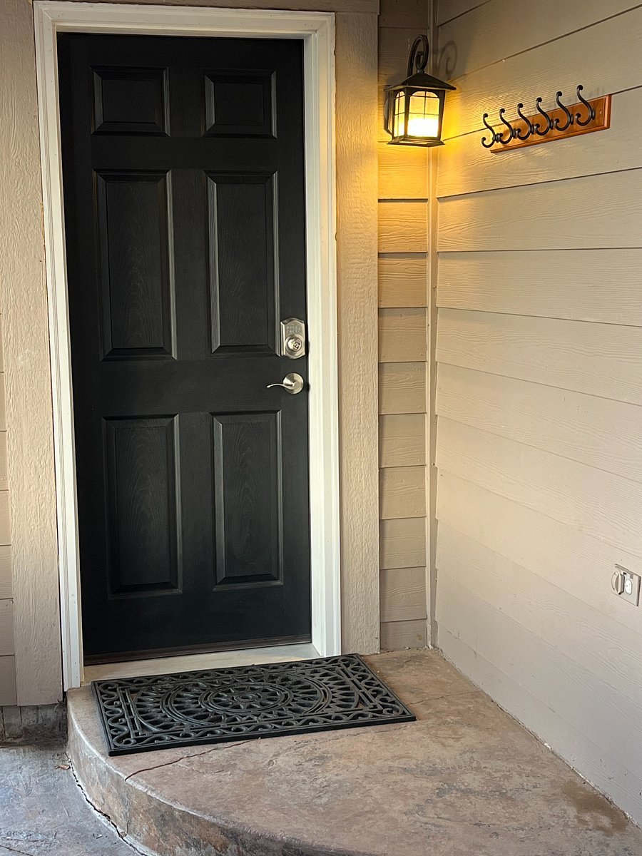 Private Front Door Entrance with Keypad Lock
