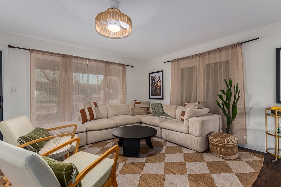 Living Room - New Furniture, 65" TV