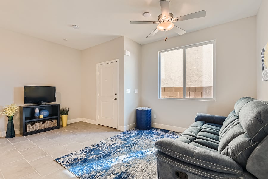 Another view of the living room area.