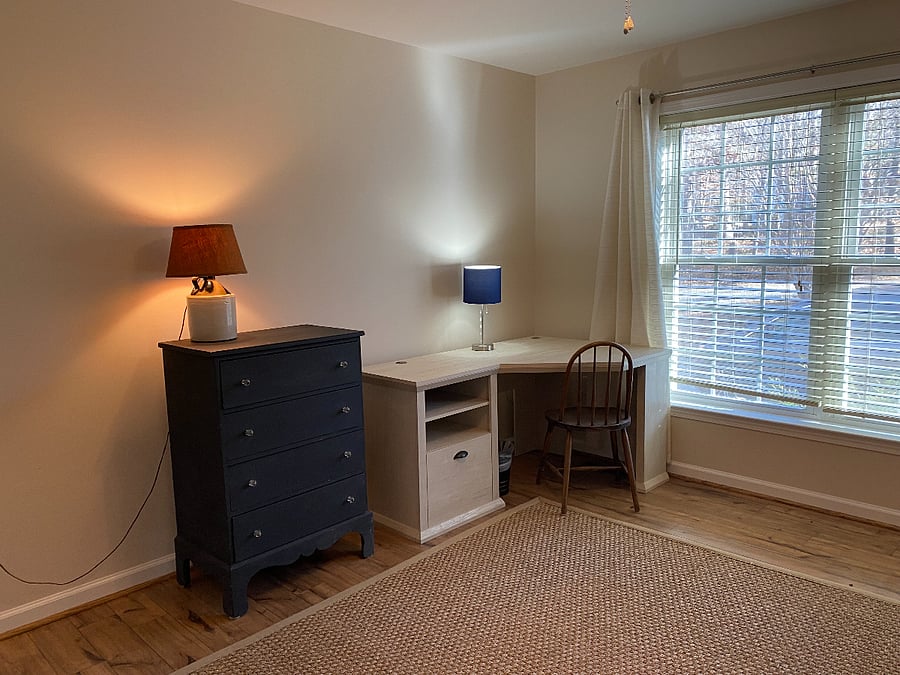 3rd room can be used as an office or a bedroom with twin beds