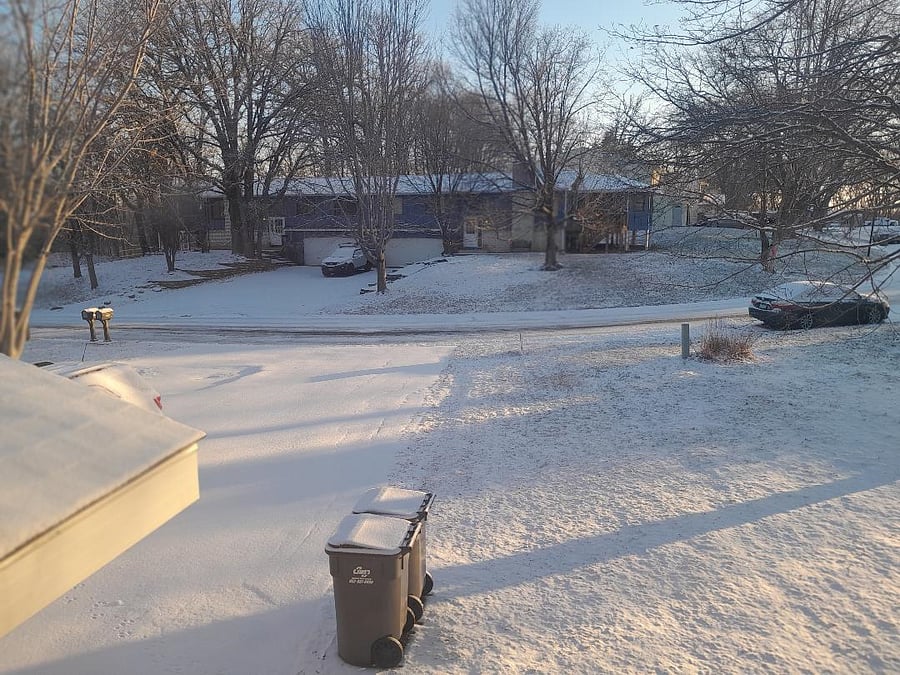 Looking Out Front Window