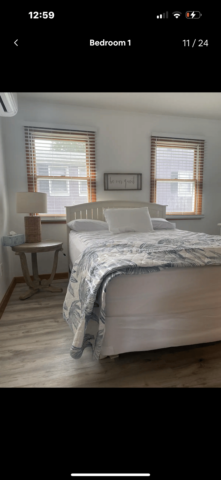 Queen first floor bedroom 