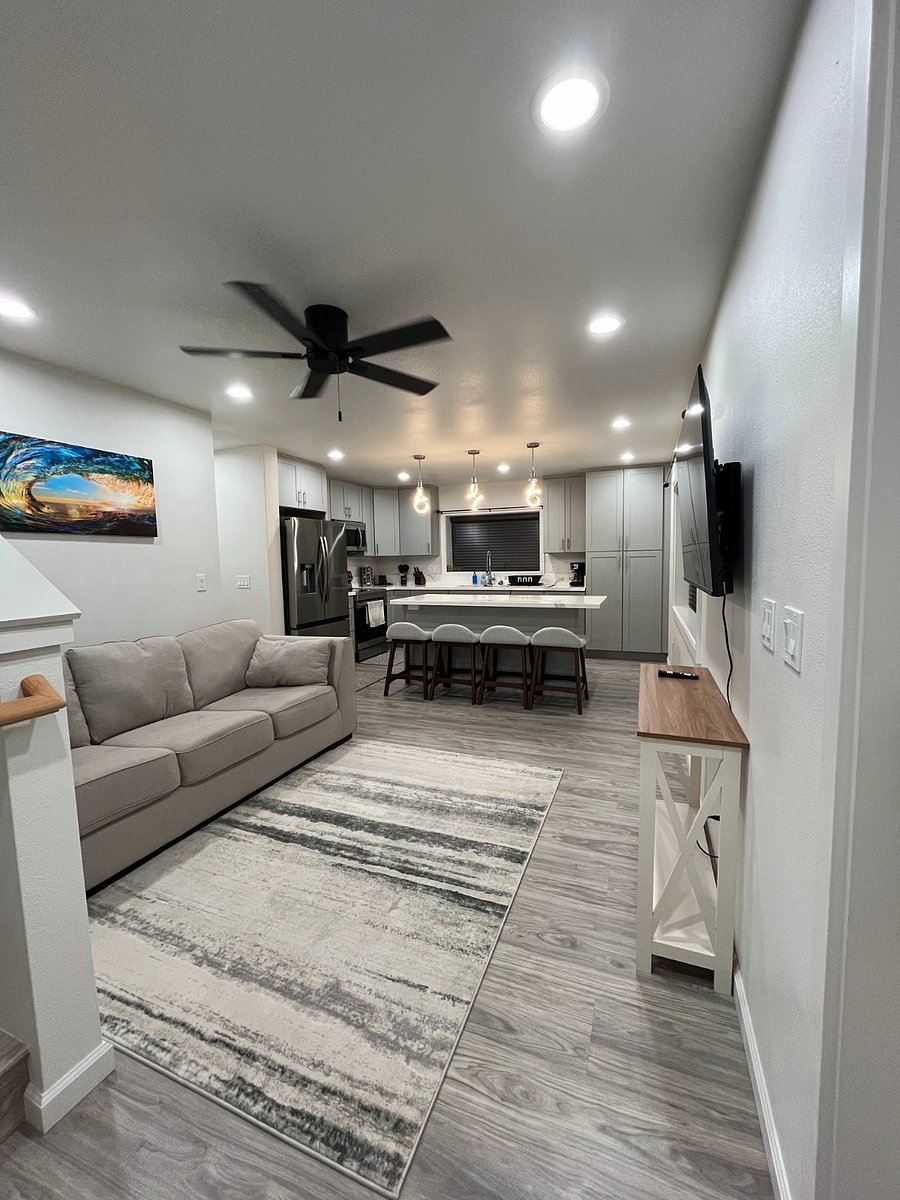 Downstairs living room area