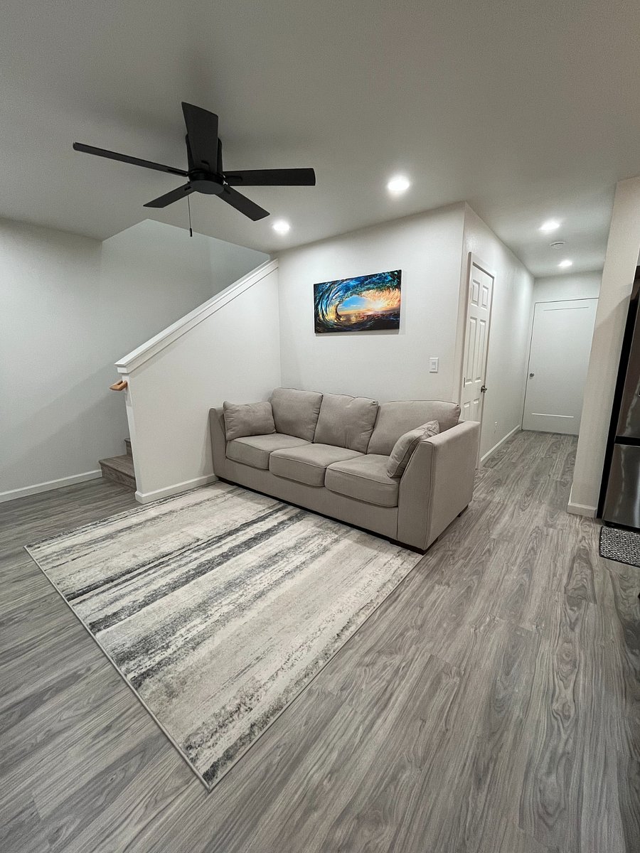 Downstairs living room area