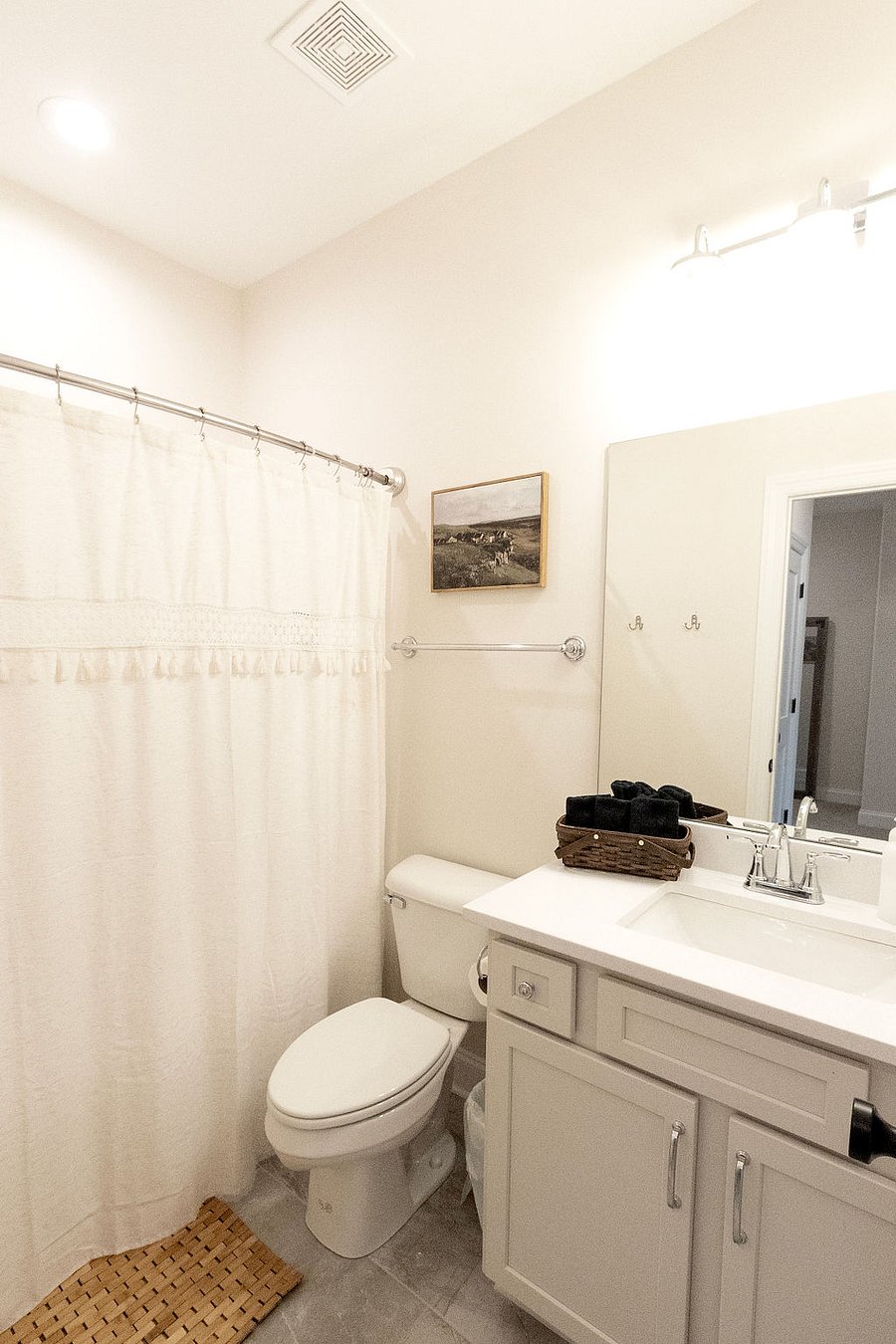 Hall bathroom upstairs