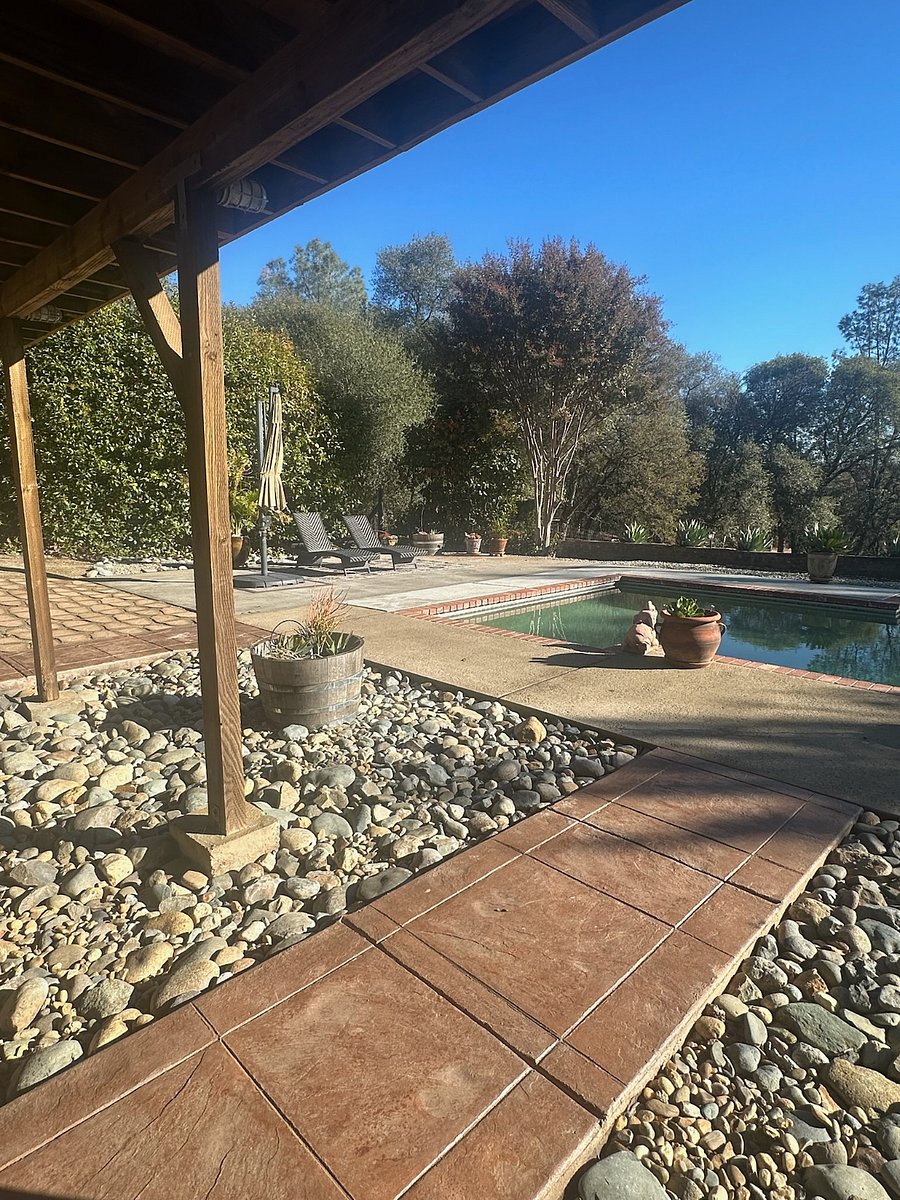 Outdoor patio area for some sun.