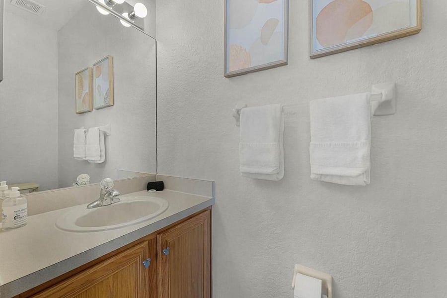 Guest - Half Bath - Located on the first floor