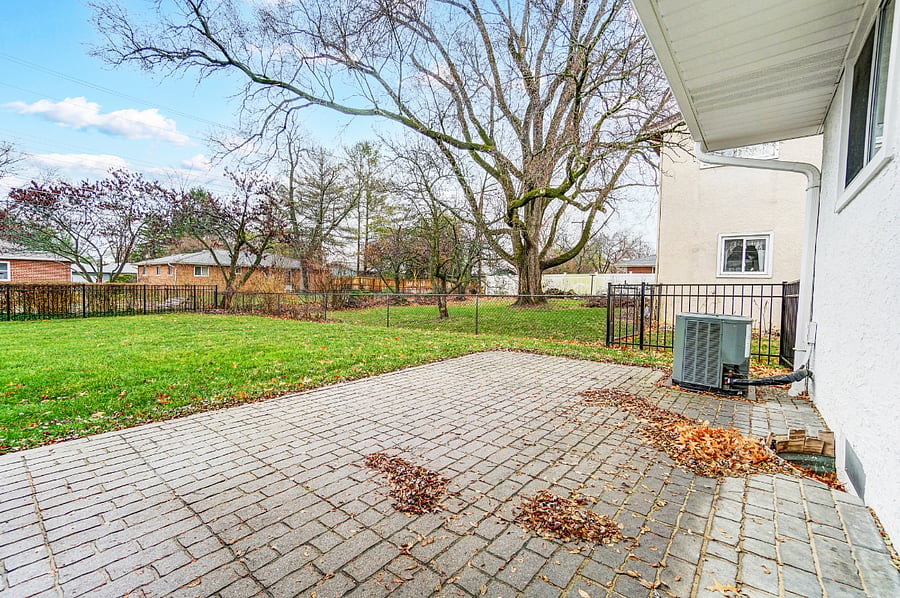 Back patio