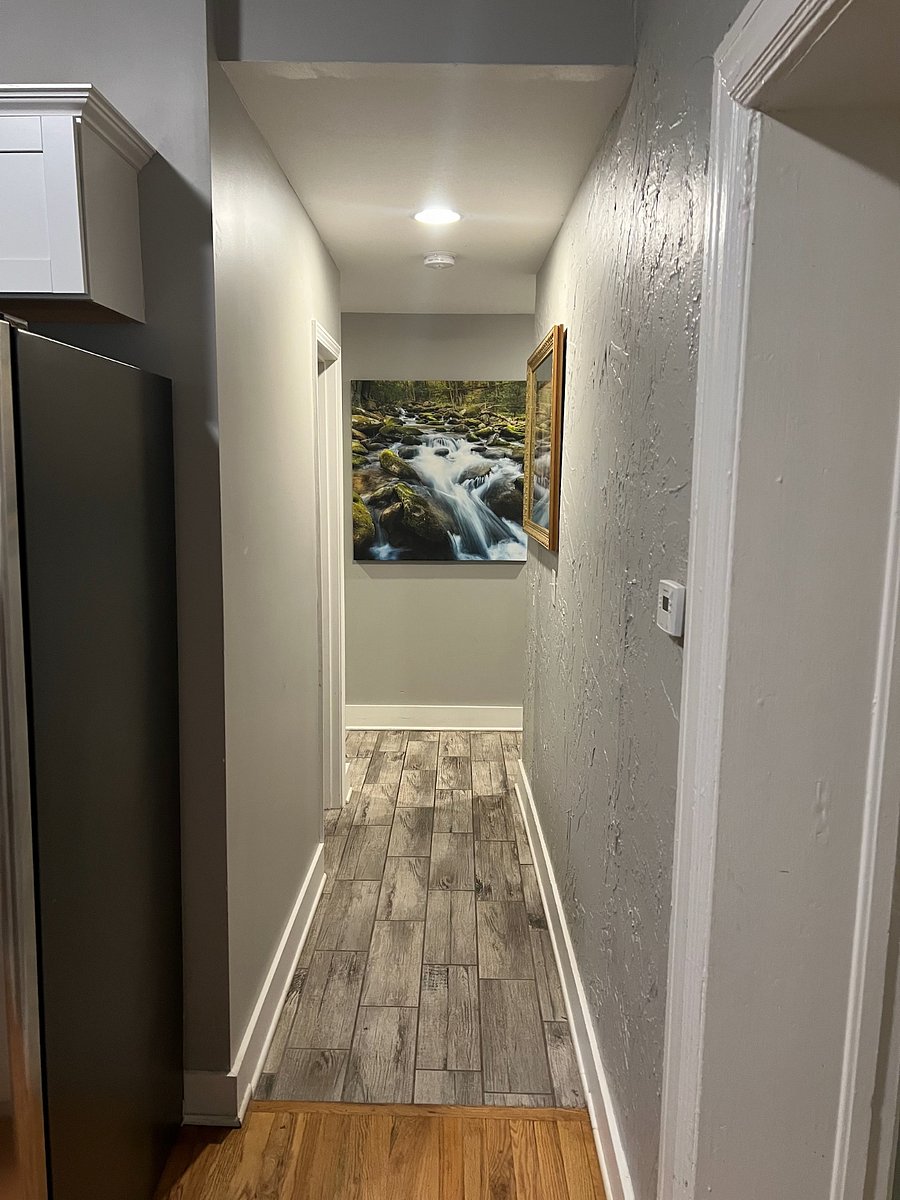 Hallway looking from kitchen toward the 2nd Bedroom/office. 