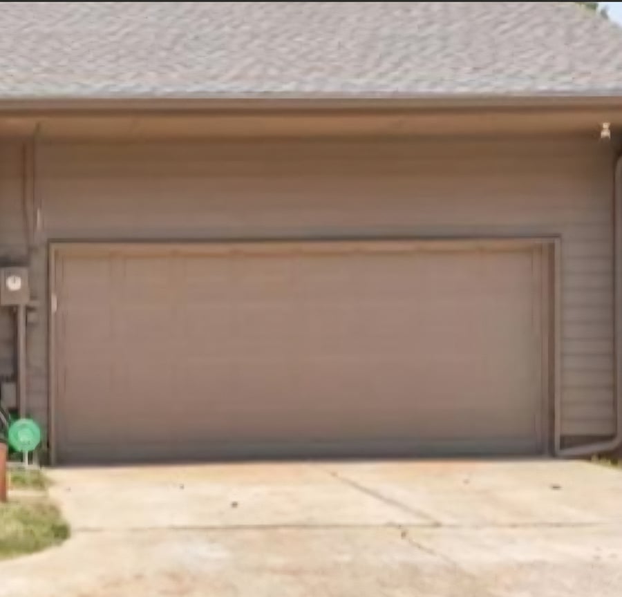 Two car garage