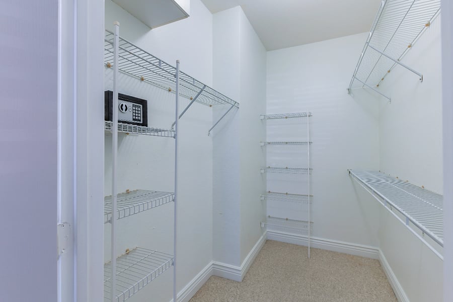 Bedroom #1 walk in closet