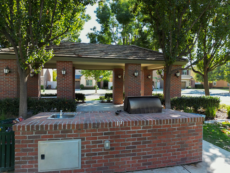 Community BBQ area
