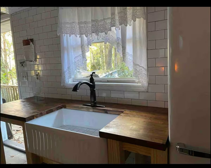 View from the Kitchen sink 